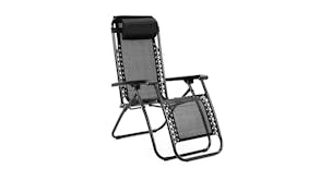 Wallaroo Reclining Deck Chair - Black