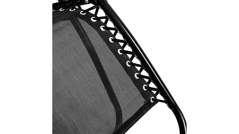 Wallaroo Reclining Deck Chair - Black