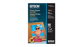 Epson 4" x 6" Photo Paper Glossy - 50 Sheets