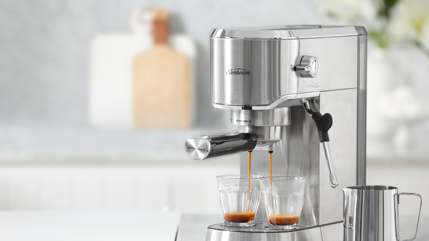 Sunbeam Compact Barista Espresso Machine Harvey Norman New Zealand