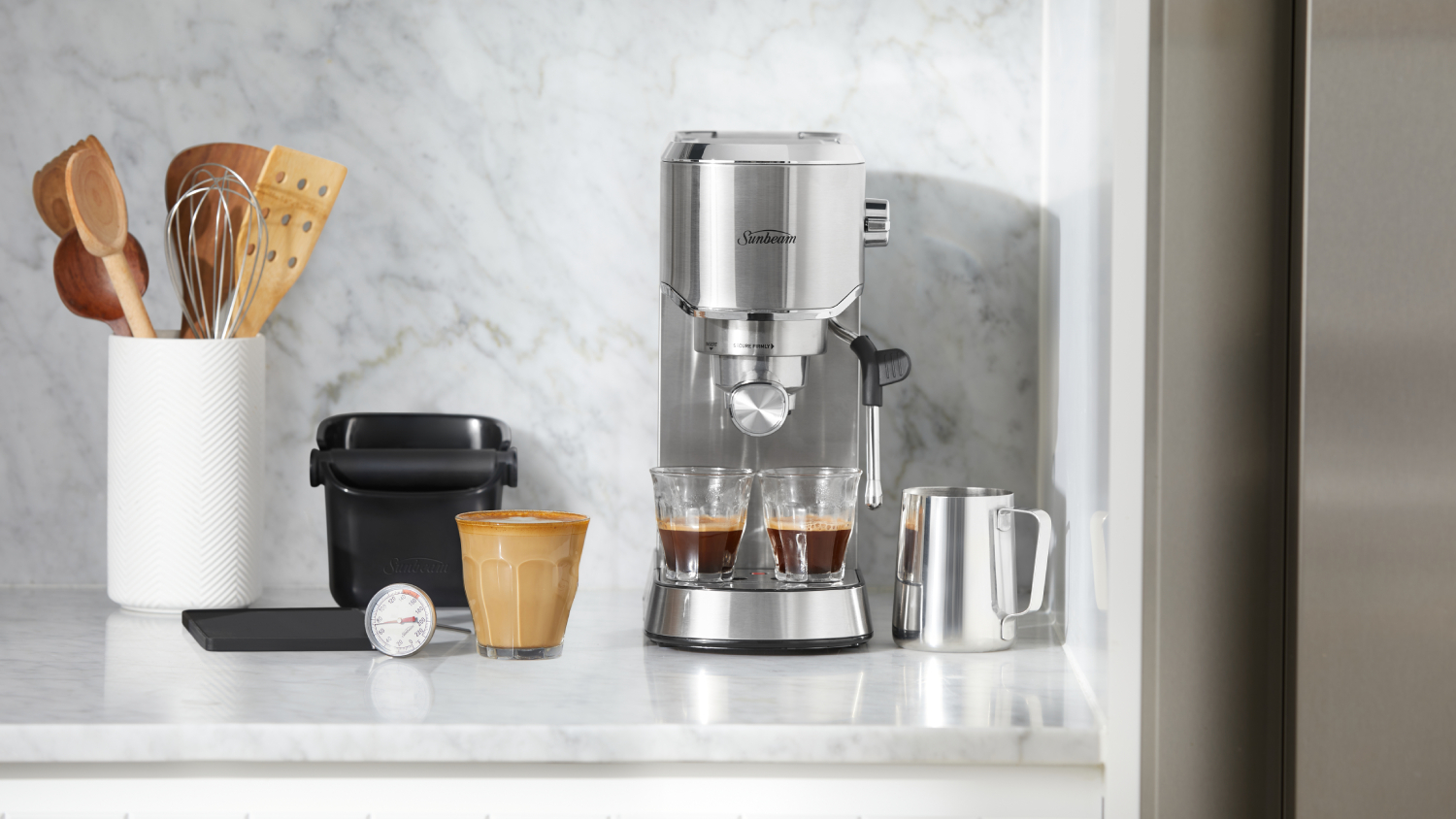 Sunbeam Compact Barista Espresso Machine Harvey Norman New Zealand