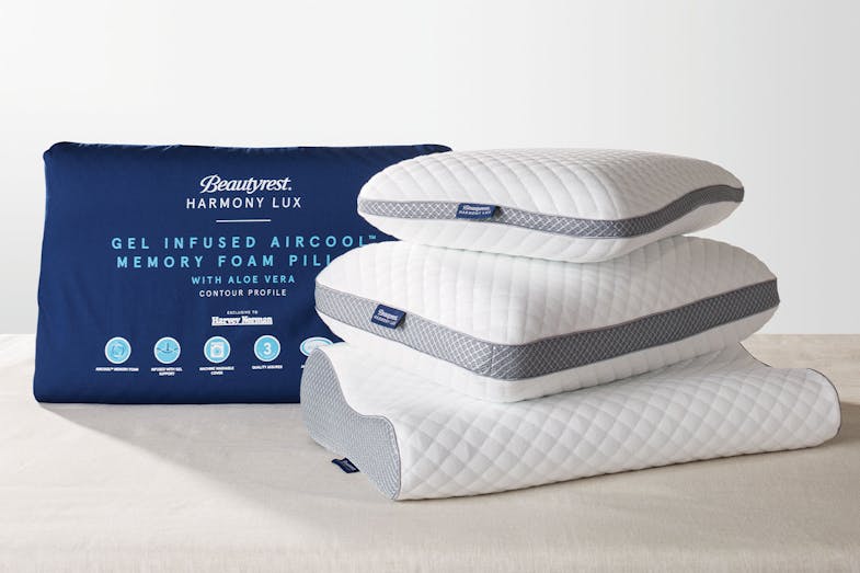 Harmony Lux Gel Infused Memory Foam Pillow by Beautyrest