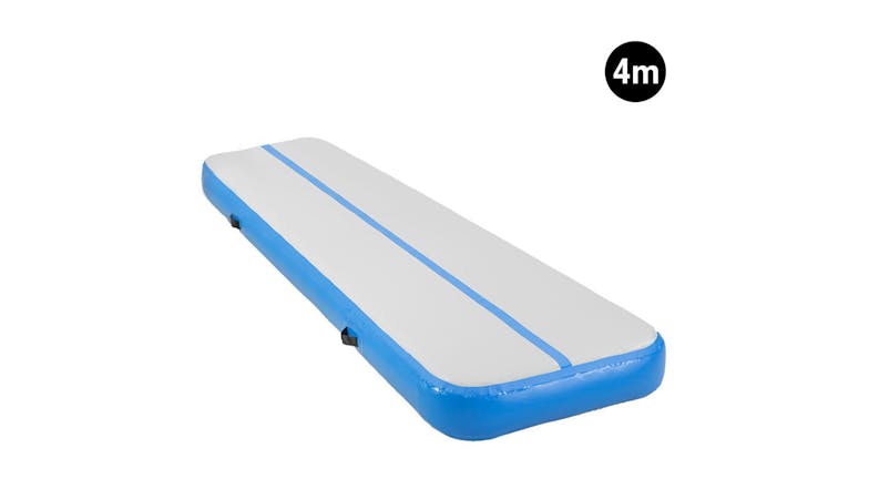 Powertrain Airtrack Inflatable 4x1m Tumbling Mat - Blue