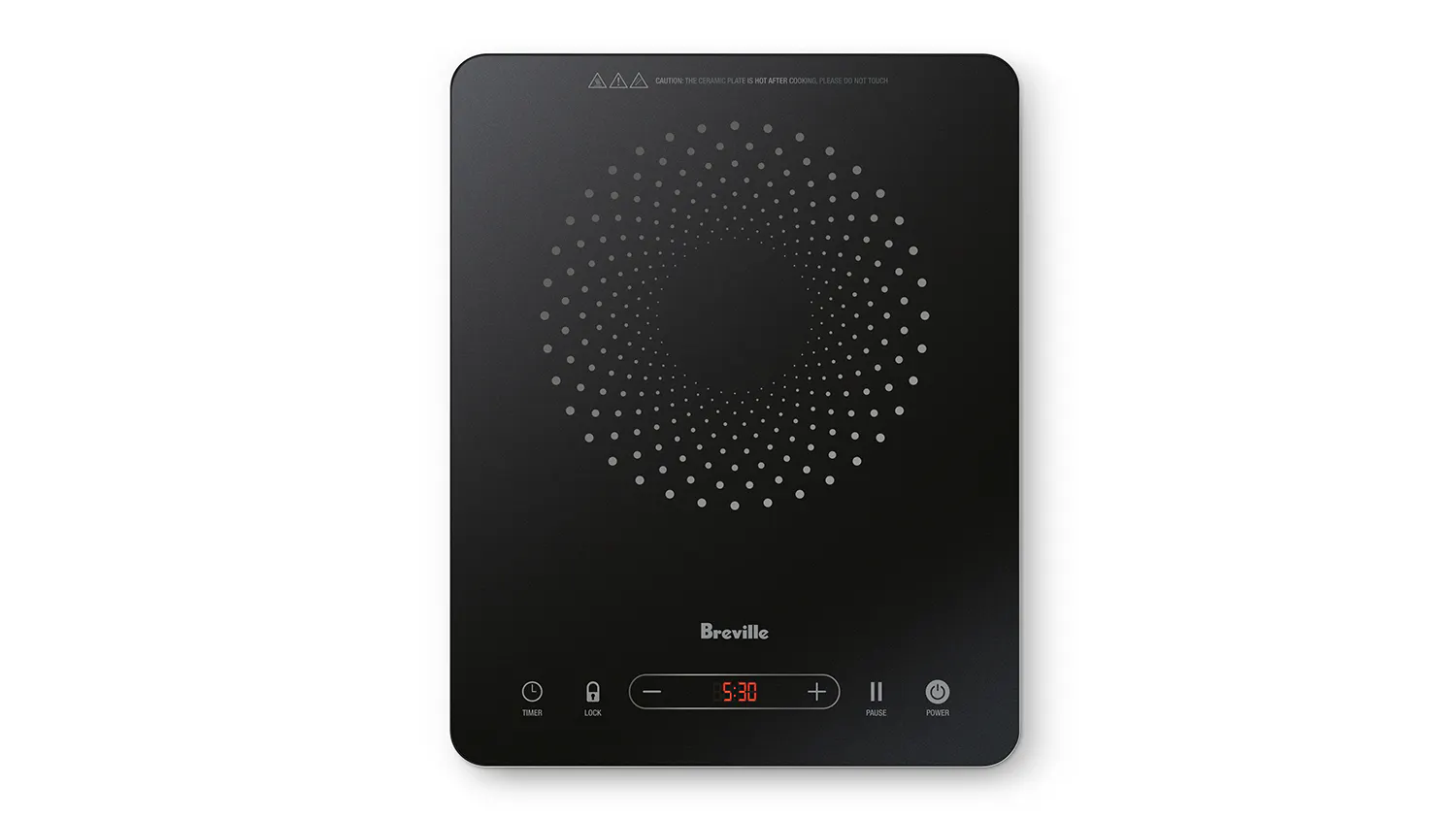 Breville the Quick Cook Go 2200W Single Induction Portable Cooktop ...