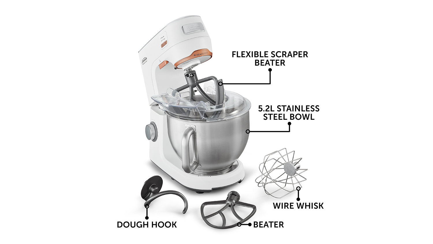Sunbeam Mixmaster HeatSoft Stand Mixer Harvey Norman New Zealand