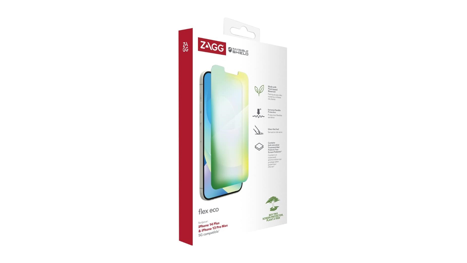 Zagg InvisibleShield Fusion Eco Screen Protector for iPhone 14 Plus