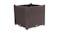 Soga 40x36cm Garden Plastic Planter Box - Dark Brown