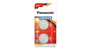 Panasonic 2025 Lithium Coin Battery - 2 Pack
