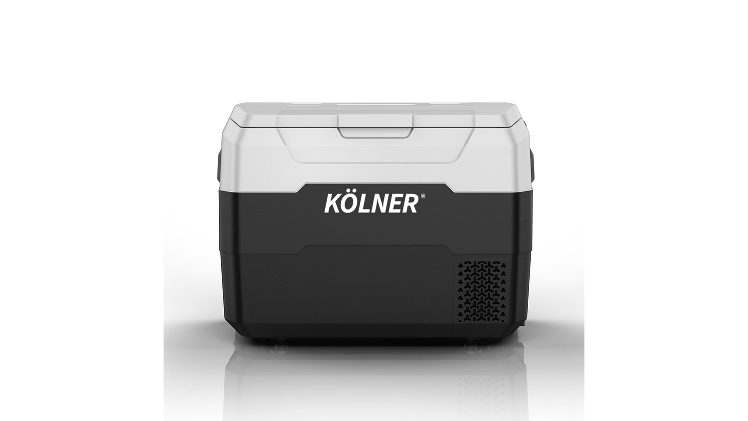 Kolner Portable 40L Camping Fridge With Trolley