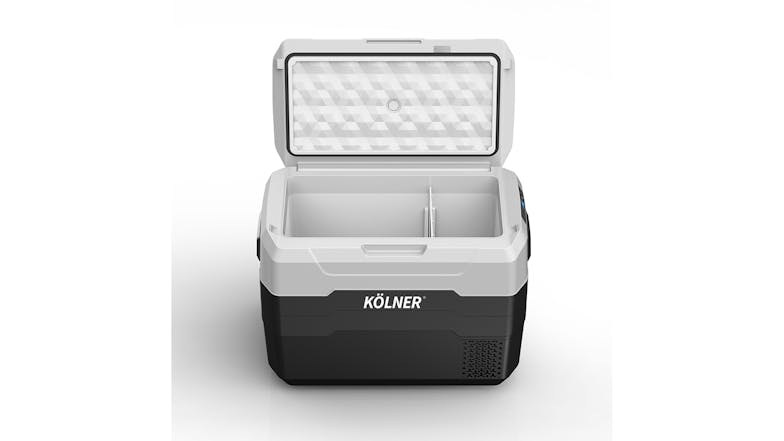 Kolner Portable 40L Camping Fridge With Trolley