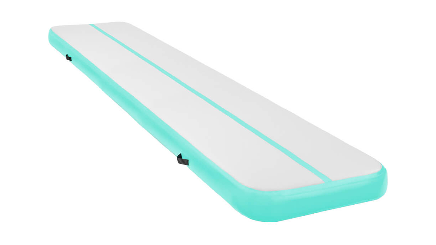 Powertrain Airtrack Inflatable 5x1m Tumbling Mat - Green