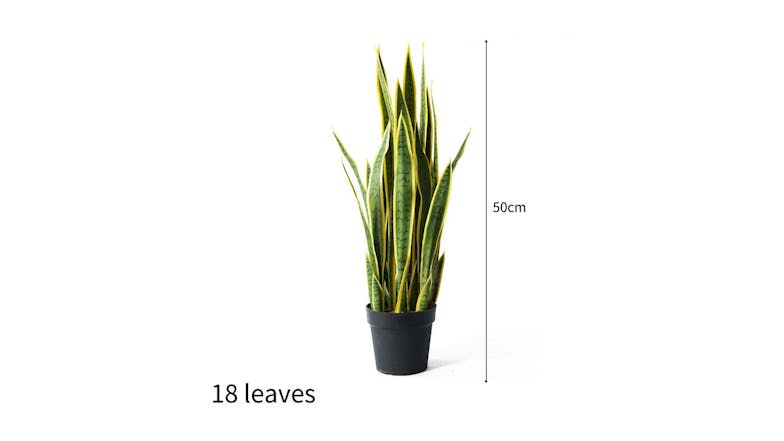 Soga 50cm Artificial Yellow Snake Plant