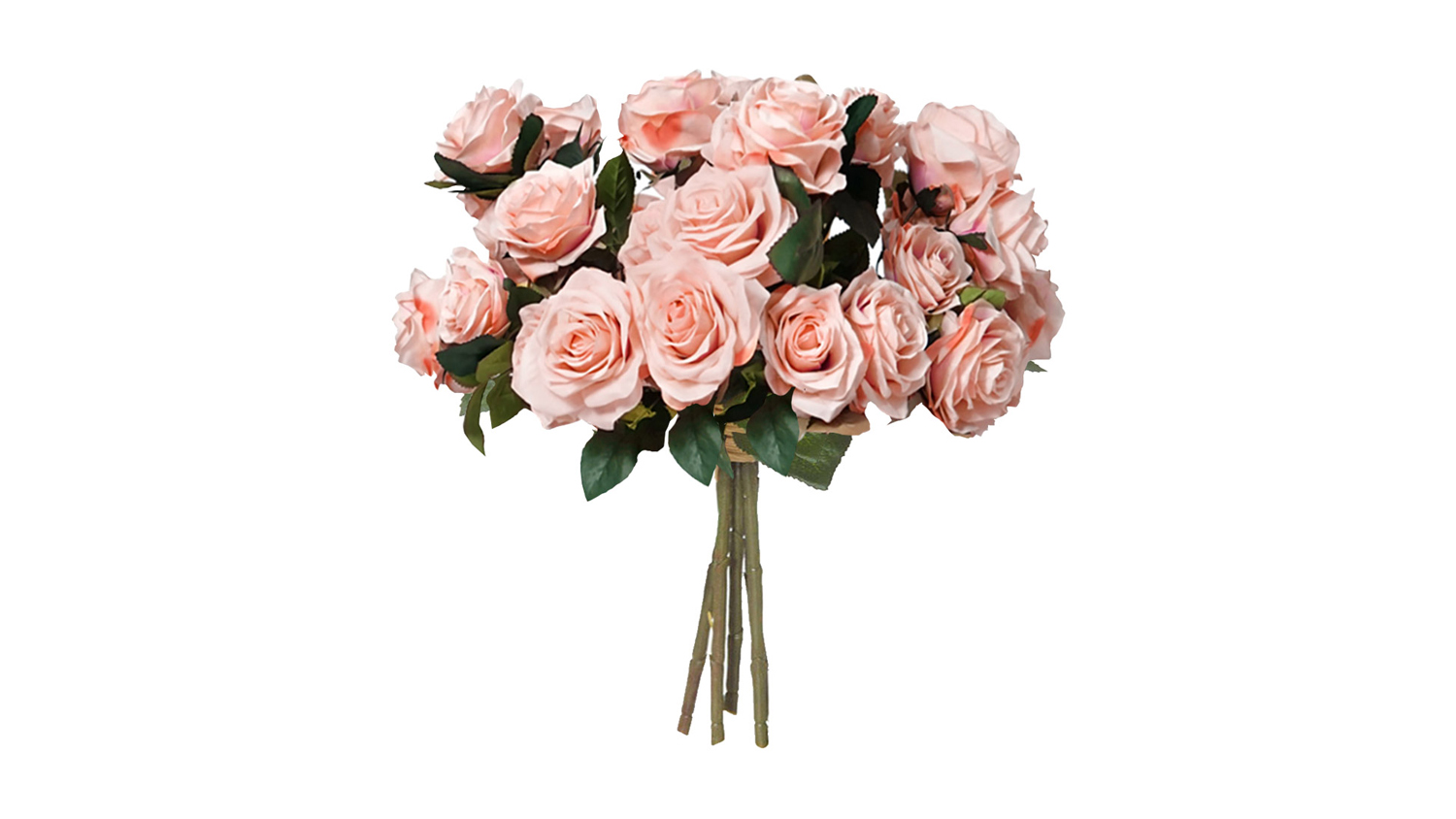 Soga 4 Bunch Artificial Rose 9 Heads - Champion