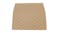 Soga Car Boot Storage Box Large - Beige/Gold