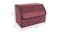 Soga Leather Car Boot Storage Box Medium - Red