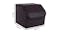 Soga Car Boot Storage Box Small - Black Red