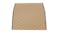 Soga Car Boot Storage Box Small - Beige/Gold