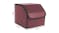 Soga Leather Car Boot Storage Box Small - Red
