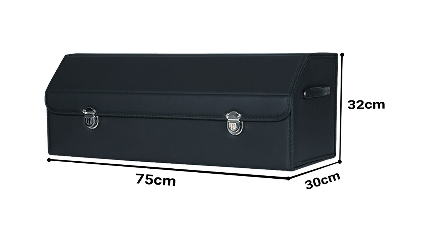 Soga Car Boot Storage Box Large Black Harvey Norman New Zealand