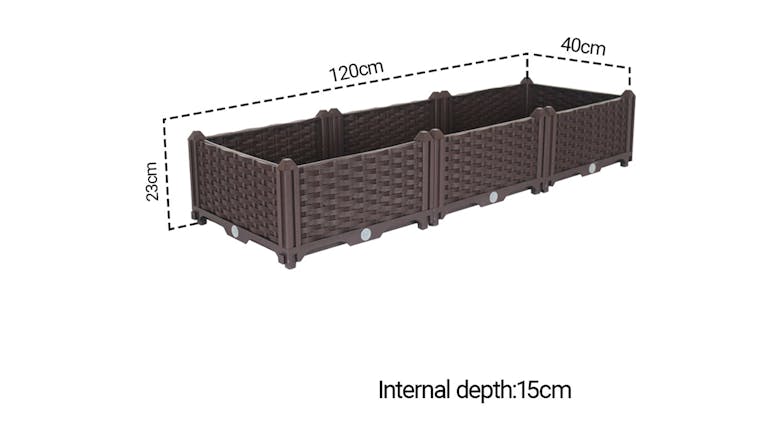 Soga 120cm Planter Box Garden Bed