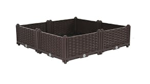 Soga 80cm Planter Box Garden Bed - Dark Brown