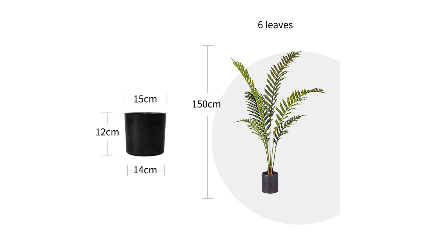 Soga 150cm Artificial Rogue Plant Harvey Norman New Zealand