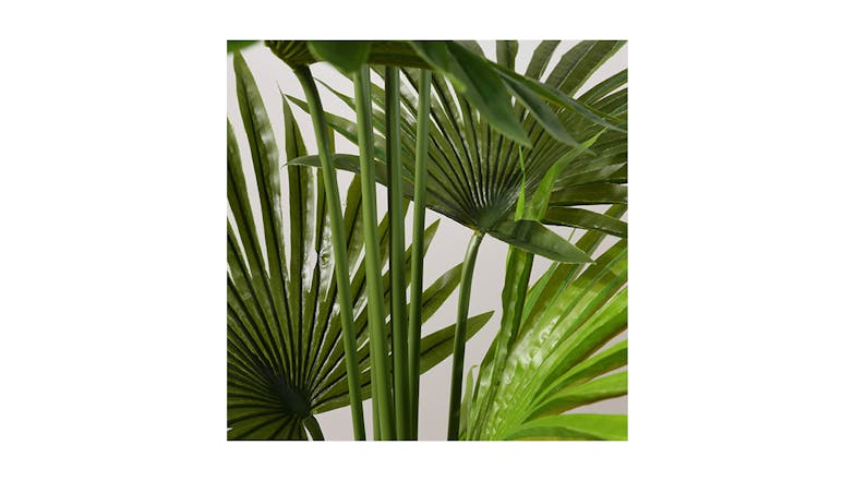 Soga 120cm Artificial Fan Palm Plant