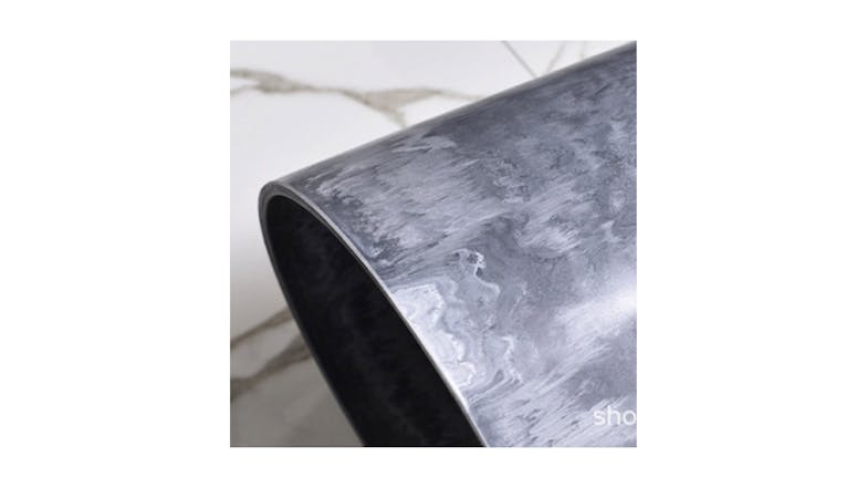 Soga 37cm Round Resin Planter - Weathered Grey