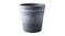 Soga 32cm Round Tapered Resin Planter - Weathered Grey