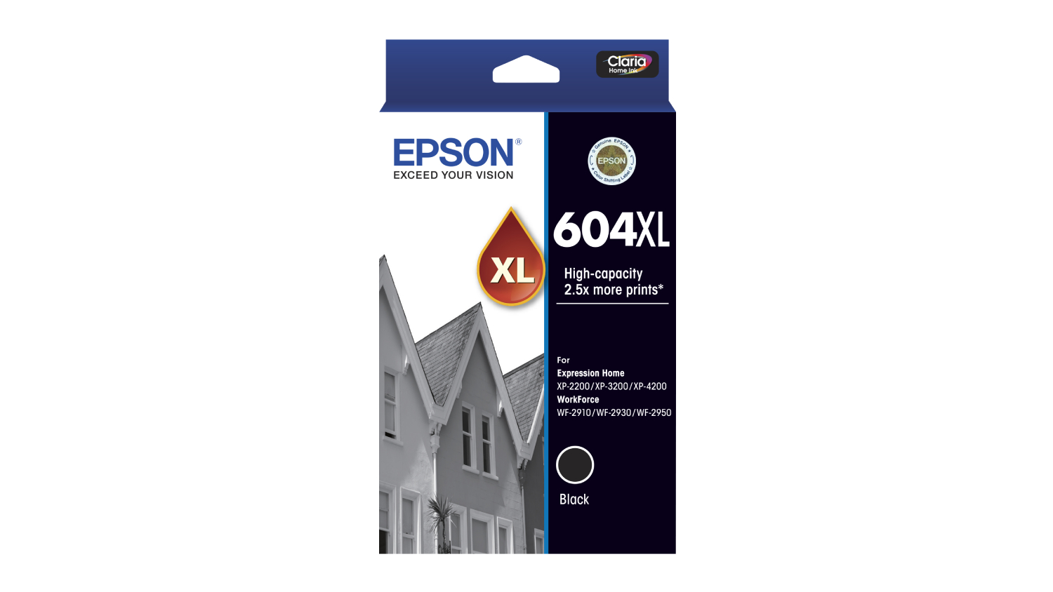 Epson 604XL High Capacity Ink Cartridge - Black