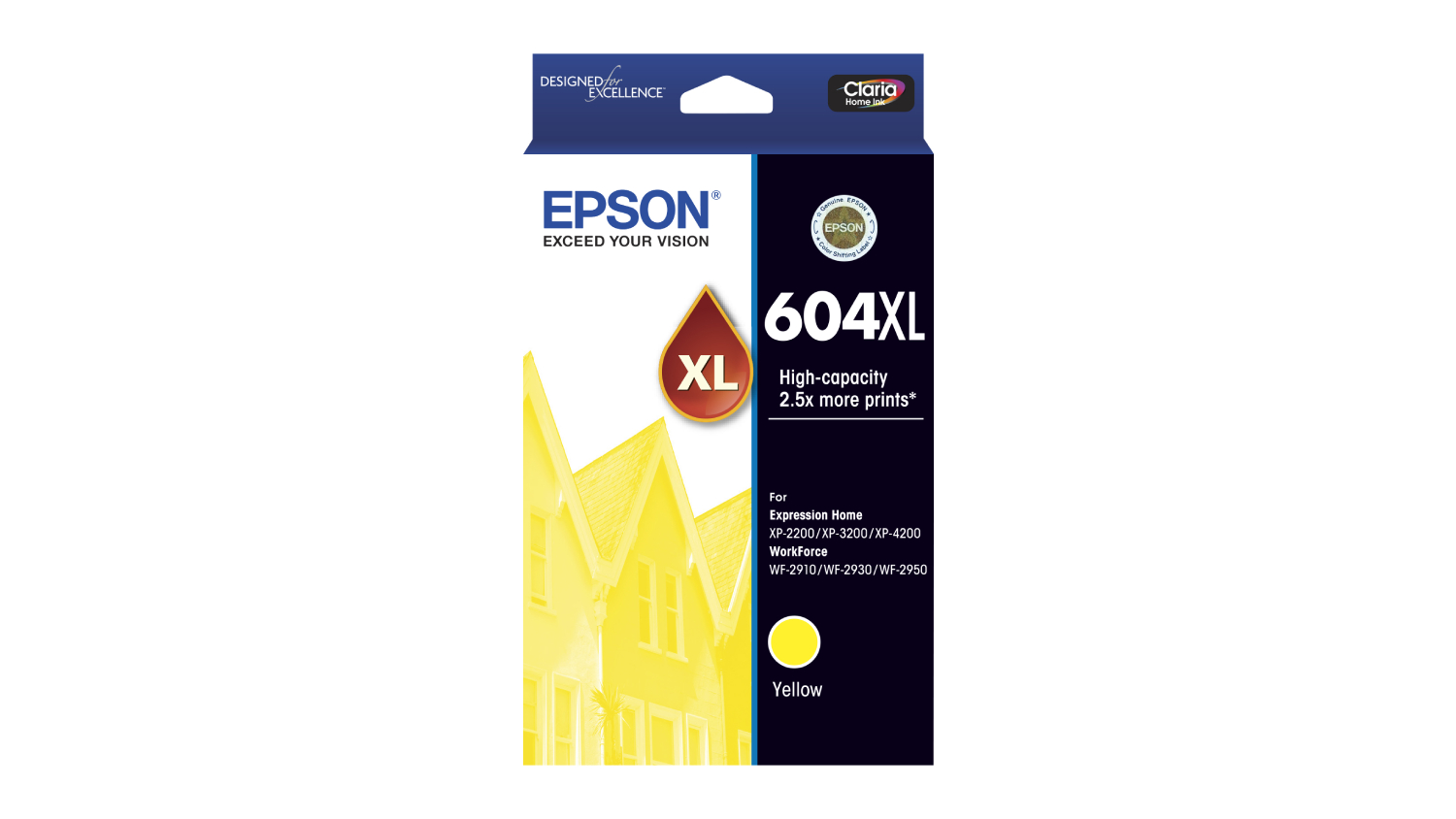 Epson 604XL High Capacity Ink Cartridge - Yellow