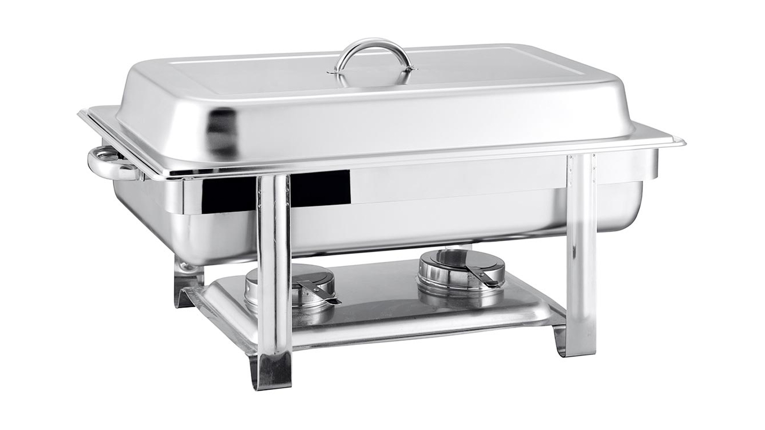 Soga Triple Tray Food Warmer Chafing Dish - Stainless Steel