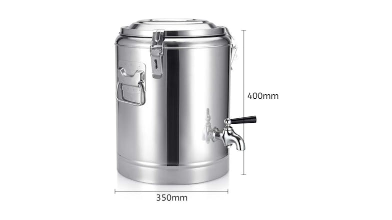 Soga 30L Insulated Stock Pot Dispenser - Stainless Steel