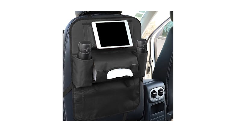 Soga Car Back Seat Storage Bag - Black