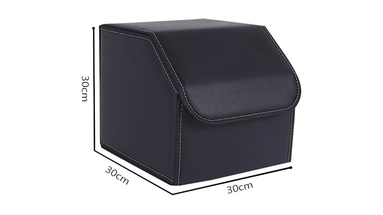 Soga Car Boot Storage Box Small - Black