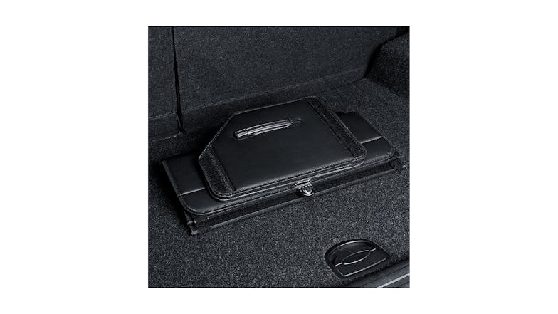 Soga Car Boot Storage Box With Lock Medium - Black