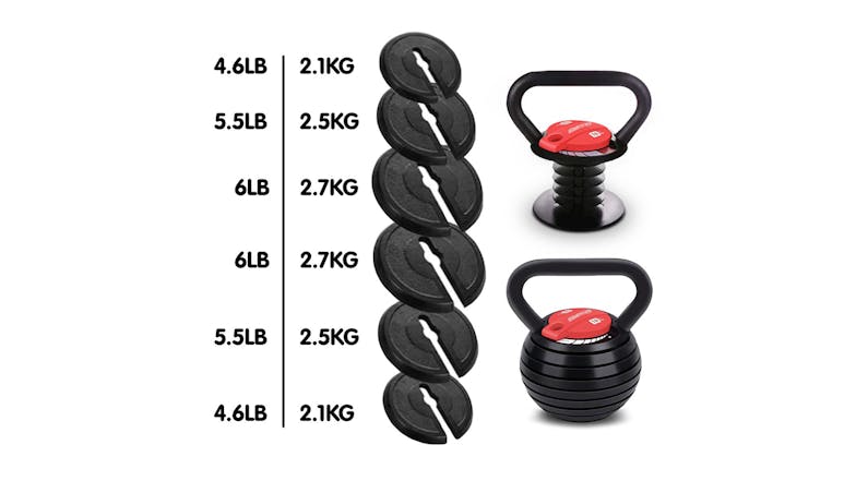 Powertrain Adjustable Kettle Bells 2x 18kg