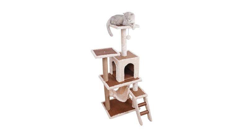 Furtastic Cat Tree 125cm - Beige