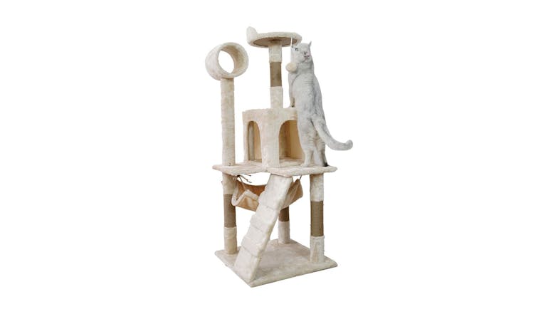 Furtastic Cat Tree 135cm - Beige