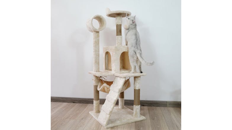 Furtastic Cat Tree 135cm - Beige