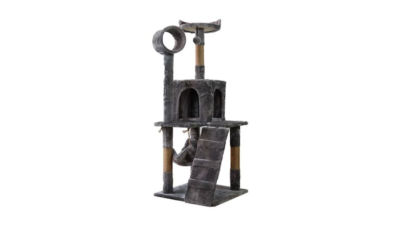 Furtastic Cat Tree 135cm - Dark Grey