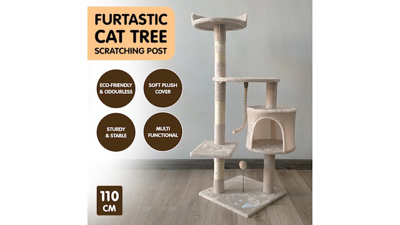 Furtastic Cat Tree 110cm - Beige