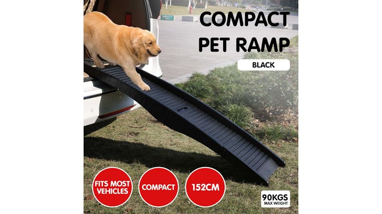 Furtastic Portable Pet Ramp 152cm - Black