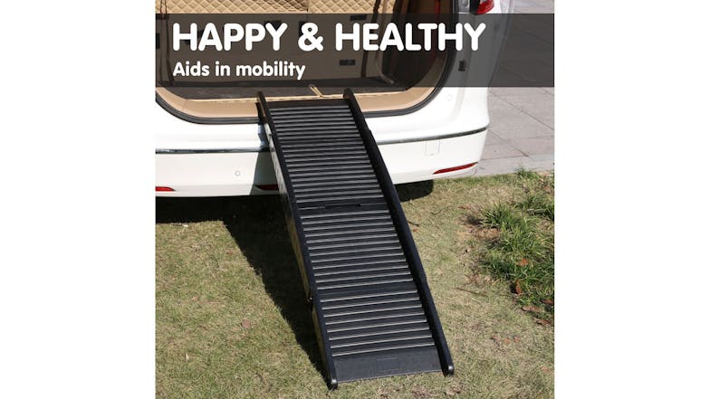 Furtastic Portable Pet Ramp 152cm - Black