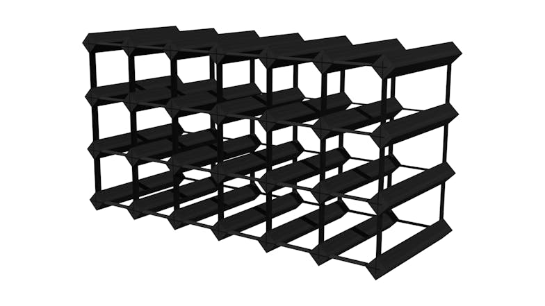 Wine Rack Store 24 Bottle Classic Line Wine Rack - Rich Black