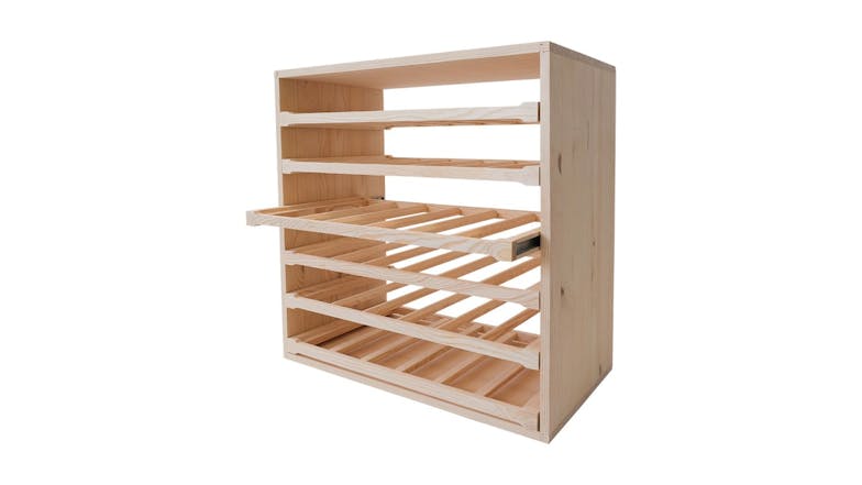 Wine Rack Store 36 Bottle Shelves Wine Rack - Natural Pine