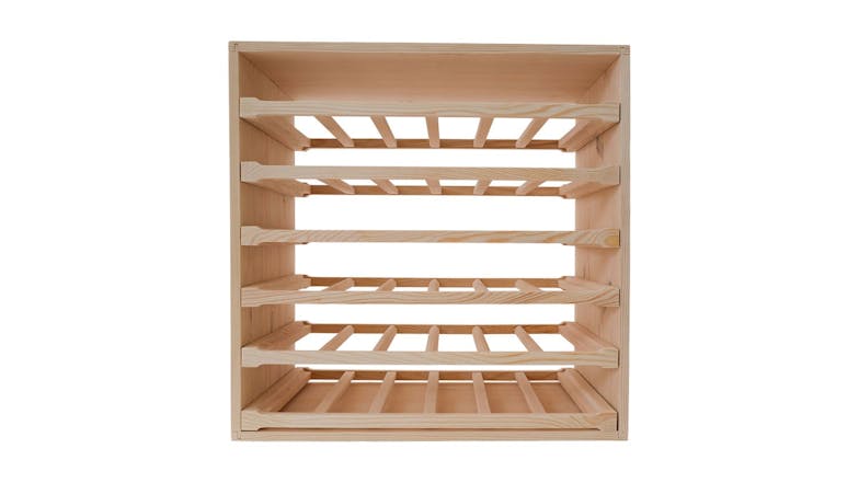 Wine Rack Store 36 Bottle Shelves Wine Rack - Natural Pine