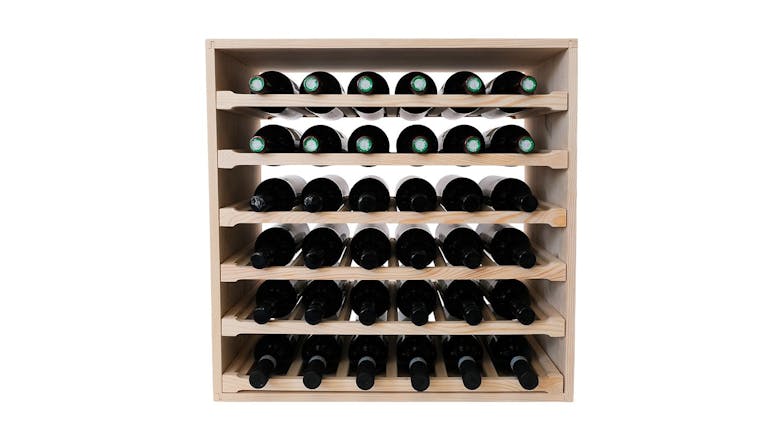 Wine Rack Store 36 Bottle Shelves Wine Rack - Natural Pine