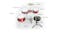 Karrera Childrens 4 Piece Drum Kit - Red