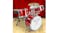 Karrera Childrens 4 Piece Drum Kit - Red